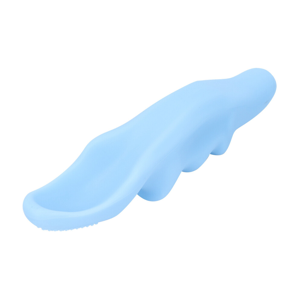 Silicone Deep Tissue Massage Tool Soreness Pain Relief Trigger Point Thumb MassagerBlue