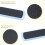 Râpe à pieds bleue professionnelle – double-face 9