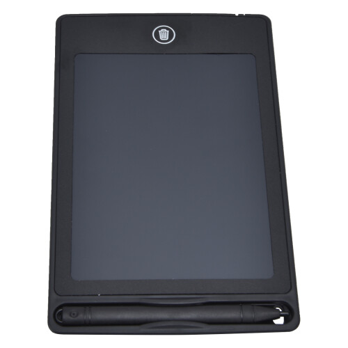 Tablette d'écriture LCD de 6,5 pouces noire 160 mAh 1