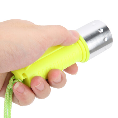 Lampe de plongée jaune 900 lm, 20-50 m, 117 g 2