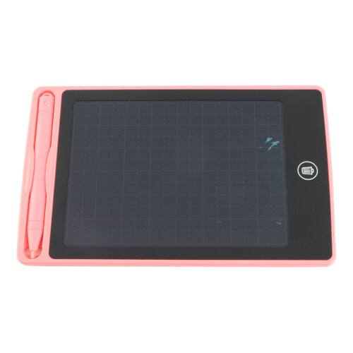 Tablette d'écriture LCD 6,5 pouces, 160 mAh, rose, tablette pour enfants 1