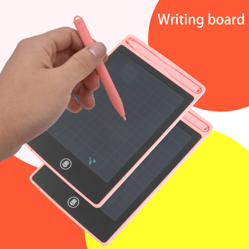 Tablette d'écriture LCD 6,5 pouces, 160 mAh, rose, tablette pour enfants 2
