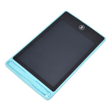 Tavoletta LCD da scrittura da 6,5 pollici, 160 mAh, Blu, per bambini