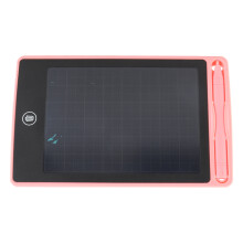 Tavoletta da scrittura LCD da 6,5 pollici rosa 160 mAh ABS