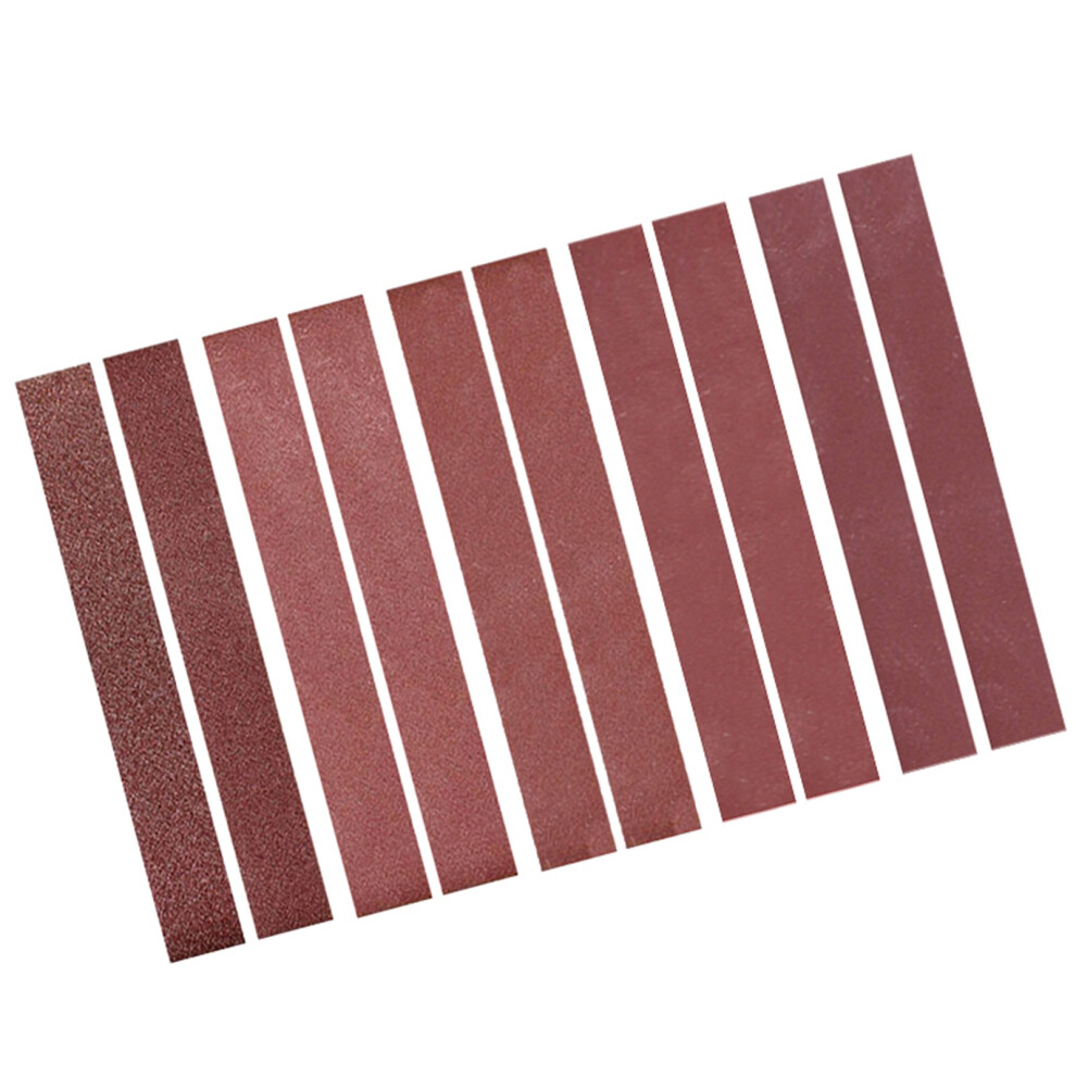 30X330mm 10 Pack Sanding Belts (2 Each Of 120 240 400 800 1000 Grits) Aluminium Oxide Sanding Belt Sandpaper Sander Paper For Belt Sander 4931322377357