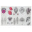 Fleur d'individualité 10 pièces 120x190mm Multicolore 2