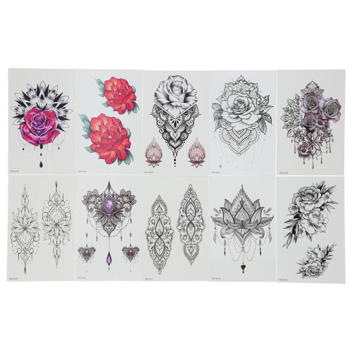 Fleur d'individualité 10 pièces 120x190mm Multicolore 1