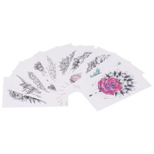 Fleur d'individualité 10 pièces 120x190mm Multicolore