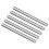 5 pièces argentées de 6 mm DIY4100-0006-0100 tige 12
