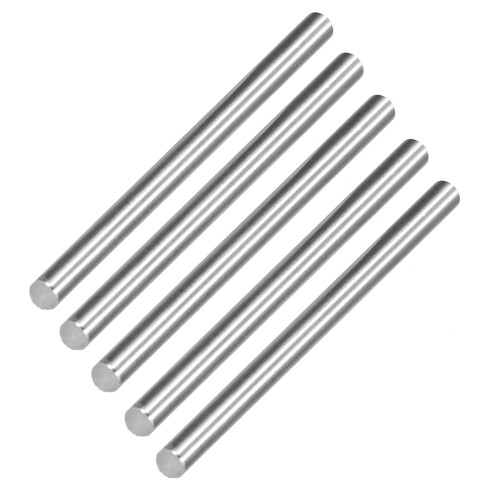 5 pièces argentées de 6 mm DIY4100-0006-0100 tige 2