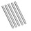 5 pièces argentées de 6 mm DIY4100-0006-0100 tige 7