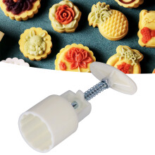 Stampo per mooncake da 50 g, 144,45 cm, 4 timbri - conigli