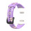 Bracelet de remplacement en silicone de taille 6, 12,2 cm / 4,80 pouces 2