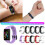 Bracelet de remplacement en silicone de taille 6, 12,2 cm / 4,80 pouces 8
