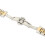 Cinturino dorato da 12 mm, Lunghezza 180 mm / 7,1 in 12