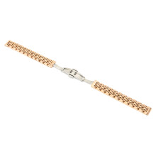 Bracelet de montre de remplacement or rose 12 mm / 0,5 po