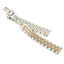 Bracelet de montre doré 16 mm / 0,63 po, longueur 180 mm