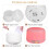 Mini umidificatore ABS da 300 ml, diffusore LED a 7 colori 4