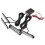 LED strobe rouge/bleu 4x6 11x9.2x2.7cm 12V télécommande 15
