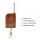LED strobe rouge/bleu 4x6 11x9.2x2.7cm 12V télécommande 11