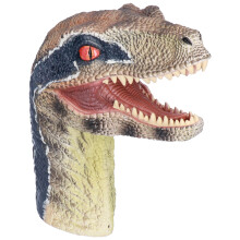 Marionnette à main dinosaure, tête articulée, 24 20 9 cm PVC