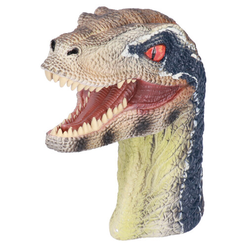 Marionnette à main dinosaure, tête articulée, 24  20  9 cm PVC 1