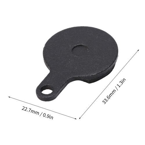 2 pièces IOX Pads Résine-Semi 33,622,7 mm Couleur:Affichée 2
