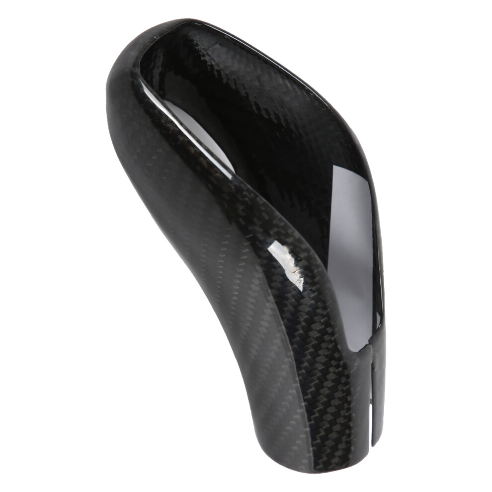 Gear Shift Knob Cover Trim Carbon Fiber Replacement For Alfa Romeo Giulia Stelvio 2020Â2021 8761322381582
