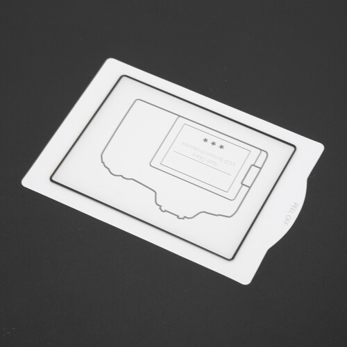 LCD-Anti-Reflex Displayschutz für Nikon D800 D800E, 0,3 mm Glas 2
