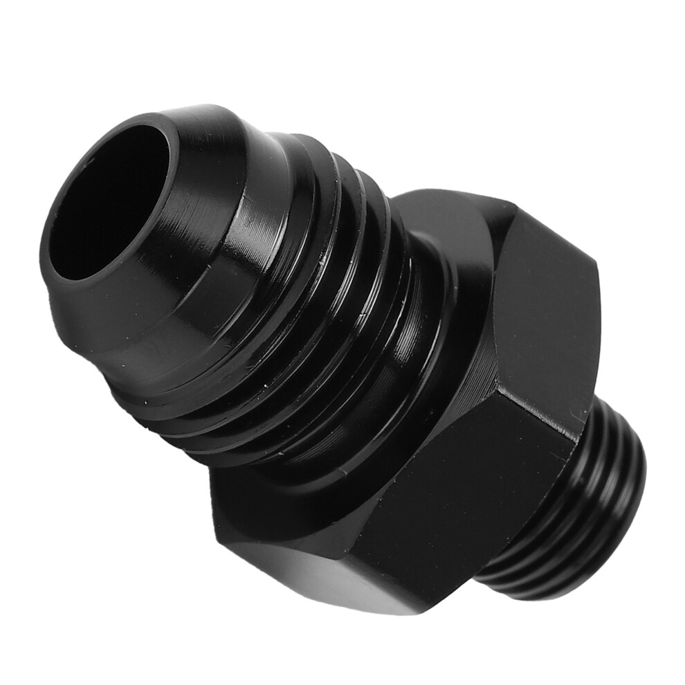Straight Fuel Line Fitting 6An To 1/8Npt 6061ÂT6 Aluminum Adapter Connector Car Accessories Black 4961322381481