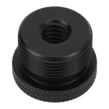Adaptateur pour pied de micro 1/4in F à 5/8in M Noir 6g