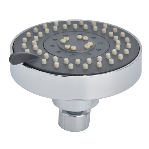 Petite pomme de douche en ABS argenté, 252 g, jet 1