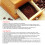 Moulin à café manuel rétro - hêtre et acier, 443 g 12