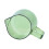 Brocca per schiumare il latte 500ml 9x11cm Verde 10
