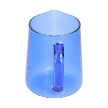 Lattiera per montare il latte da 500 ml, 911 cm, vetro blu