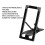 Support de bureau en aluminium réglable pour 7,9–13 po noir 8
