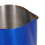 Pichet à mousse bleu en acier inoxydable de 350 ml avec graduations 3