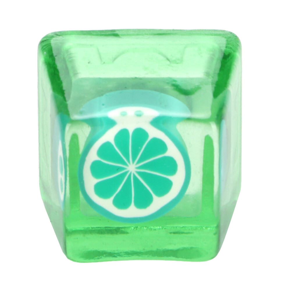 Resin Keycap Handmade Corrosionresistant Universal Mechanical Keyboard Accessories(Lime ) 8101322383801