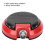 Interruttore pedale rotondo per tatuaggi, Ø7cm, cavo di 210 cm, rosso 7