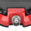 Interruttore pedale rotondo per tatuaggi, Ø7cm, cavo di 210 cm, rosso 5