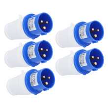 ZNG-013 Connecteur en laiton 16A 2P+E 220-250V