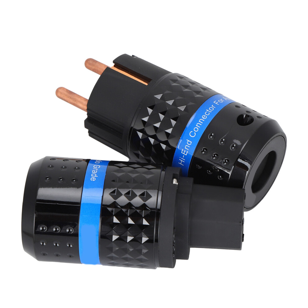 Monosaudio Iec Connector Professional Pure Copper Ac Power Cord Connector 8461322384407