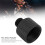 Adattatore per asta microfonica 5/8F a 3/8M, alluminio, nero. 4