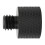 Adattatore per asta microfonica 5/8F a 3/8M, alluminio, nero. 6