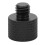 Adattatore per asta microfonica 5/8F a 3/8M, alluminio, nero. 2