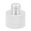 Adattatore per supporto microfono 5/8" femmina a 3/8" argento 2