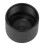 Adattatore per asta microfonica 5/8F a 3/8M, alluminio, nero. 9