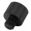 Adattatore per asta microfonica 5/8F a 3/8M, alluminio, nero. 14