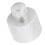 Adattatore per supporto microfono 5/8" femmina a 3/8" argento 4