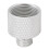 Adattatore per supporto microfono 5/8" femmina a 3/8" argento 8